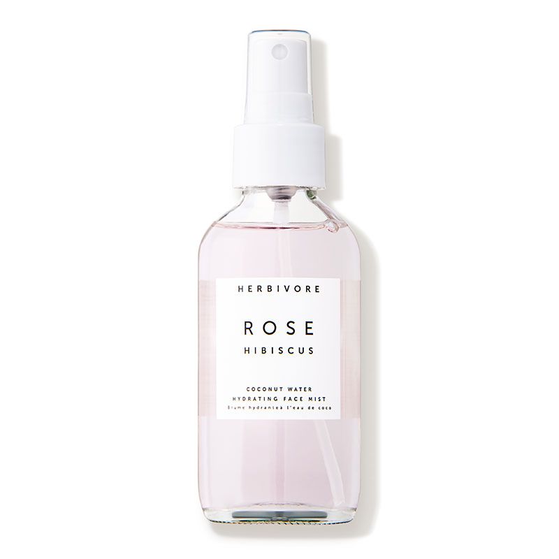 HERBIVORE BOTANICALS Rose Hibiscus Hydrating Face Mist HK$130 | 60ml。 天然有机的玫瑰水喷雾，滋润乾燥肌肤，镇静泛红敏感肌，用作妆前保湿或妆后定妆都合适。