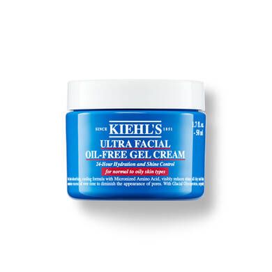  5. KIEHL'S 特效清爽保湿啫喱乳霜 HK$300 这款无油配方的面霜能够提供24小时的保湿效果，当中的薄荷成分更可以让皮肤感觉凉爽，有助收细毛孔、减少多余油份，如果你是油性肌肤应该会适合呢！