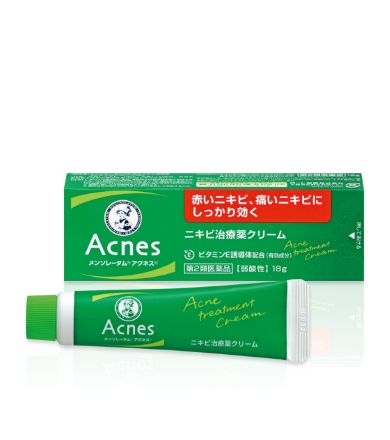 曼秀雷敦 Acnes Treatment Cream 729g 1,100円未连税 含4种活性成分，具杀菌功效，有助改红肿和刺痛的暗疮，并促进血液循环，有助于治愈患处。