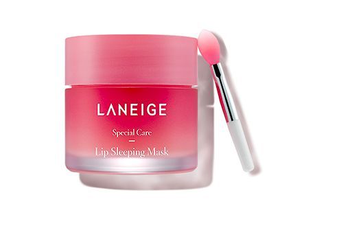 ANEIGE Lip Sleeping Mask（日本售价 ¥1,800连税） LANEIGE皇牌专利保湿技术，能够令当中的活性因子瞬间渗透唇部肌肤，建立起锁水保护层，重塑双唇的柔软细緻