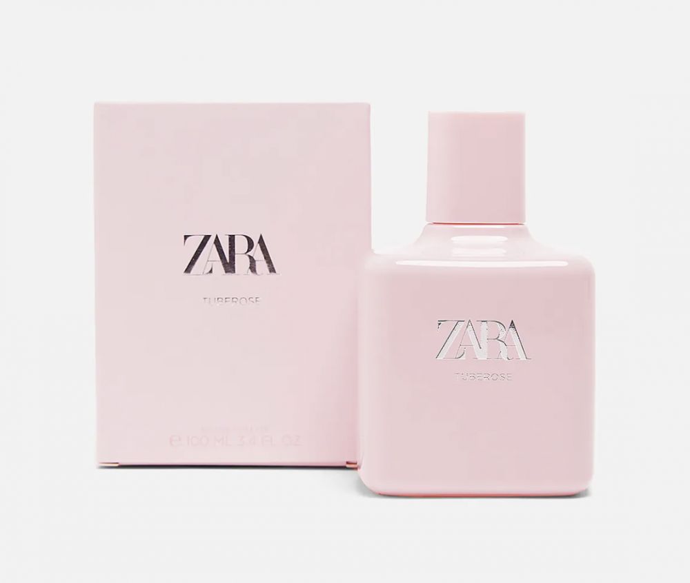 3. ZARA TUBEROSE 售价HKD 49 | 10ml；售价HKD 79 | 30ml。 融合了黑醋栗、夜来香和香草的香气，释放出温柔明快、令人倍感舒适的芬芳。