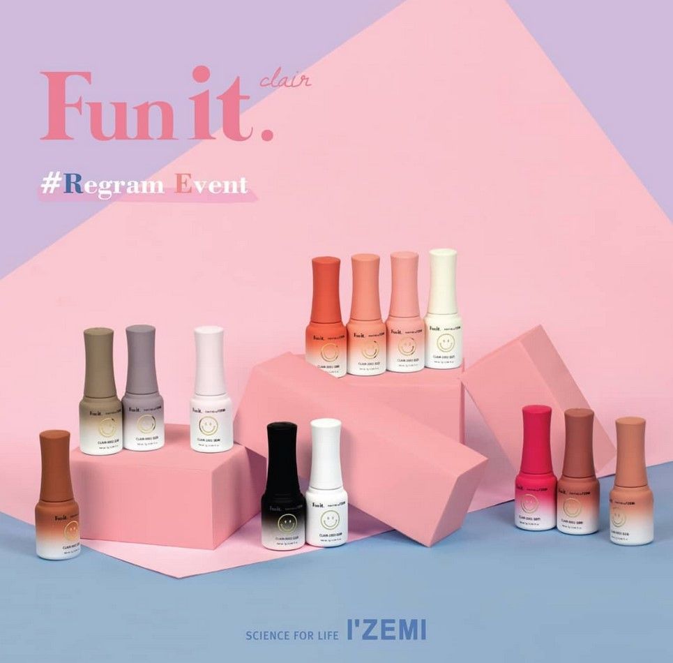 I'ZEMI -FUN II'ZEMI -FUN IT/透色 CLAIR PALETTE SET(ifun107~ifun119)｜HK$1,680