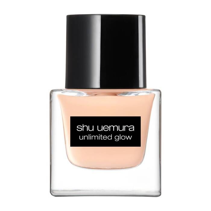 【Shu Uemura unlimited glow 无限轻透修护粉底液HK$400/35ml | 2025新品】蕴含日本白牡丹萃取，维他命D有效抗炎，巩固肌肤屏障。质感轻盈水润兼具中等遮暇，塑造保湿透亮的妆感，妆后多个小时依然水润贴服，在日本地区好评度超高。