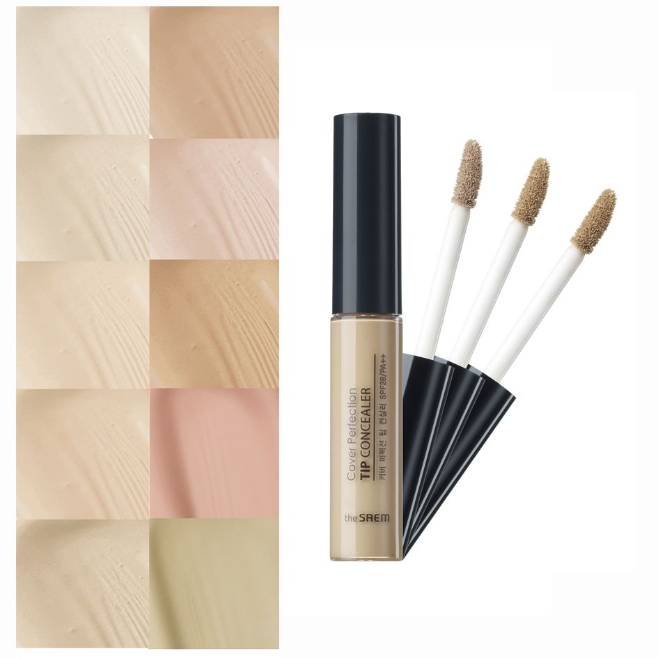 （2. the SAEM Cover Perfection Tip Concealer 完美遮瑕膏）6.5g | HK$50