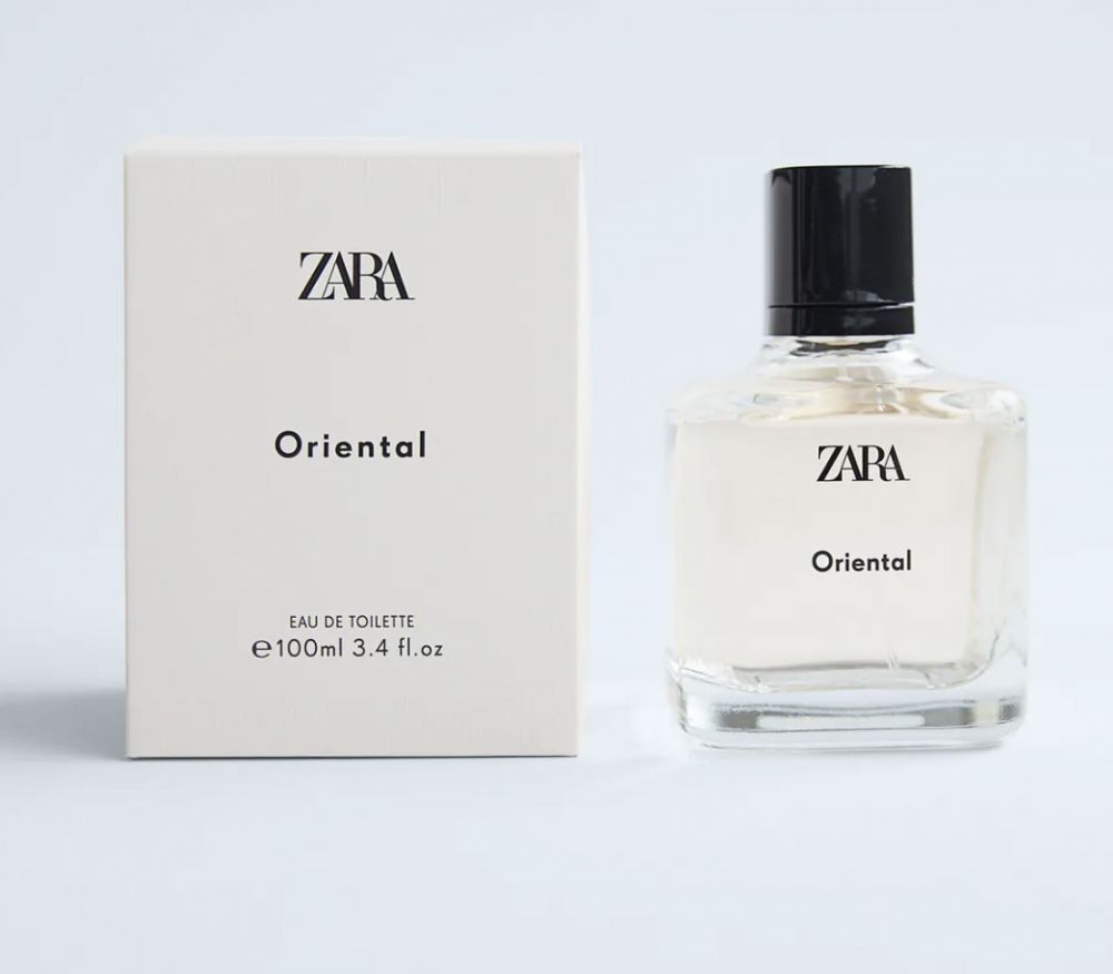 8. ZARA ORIENTAL 售价HKD 139 | 10ml；售价HKD 159 | 200ml。 东方香调淡香水，融合了佛手柑、香草和焦糖，散发出温润浓郁却带点辛辣的香气。