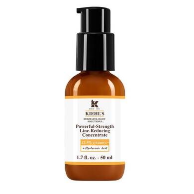 KIEHL'S 医学双维他命C抗氧亮活精华 (HK$605/50ml)：升级配方蕴含12.5%更高浓度维他命C，有效新增透明质酸以及细緻毛孔。