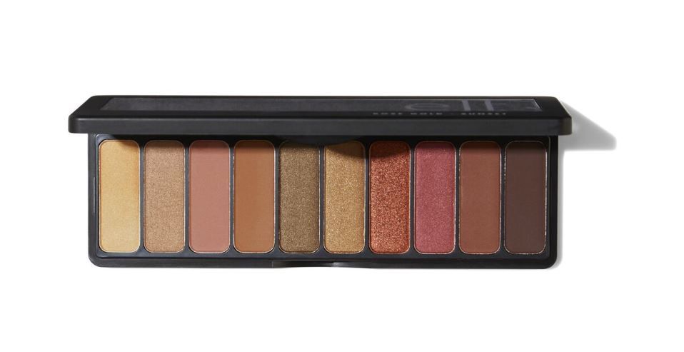 6. e.l.f. ROSE GOLD EYESHADOW PALETTE - SUNSET 美金10