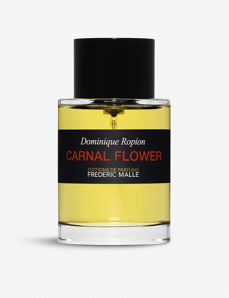 Carnal Flower – by Dominique Ropion。 一瓶100毫升香氛需用800朵晚玉香，是香水界迄今为止最高浓度的天然晚玉香！充满张力、苍翠天然的性感香氛萦绕心头，彷如置身花店的清新空间，蜕变成与肌肤融为一体的妖娇白花香调。