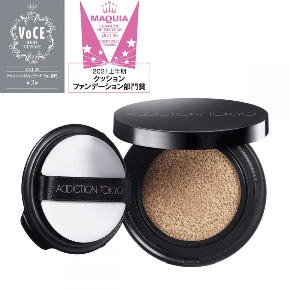 [第2位] ADDICTION TOKYO　SKIN REFLECT　LASTING　UV　CUSHION FOUNDATION SPF 50+ PA ++++｜4,950円/12g