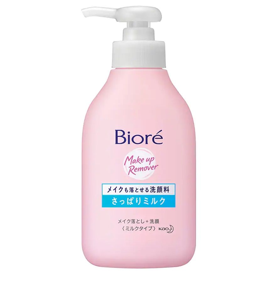 Bioré 碧柔卸妆洁面乳│HKD69.9│容量200ml 想洗脸同时又能够做到卸妆？这款卸妆洁面乳便十分合适你，只要在洗脸时为肌肤轻轻按摩，就能有效将毛孔内的皮脂污垢及彩妆彻底洗净。洗后肌肤表层不仅十分清爽，而且摸起来水嫩而不紧绷。