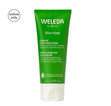 Step5：之后会进行保湿护肤程序，涂上保湿乳液及面膜。 Weleda Skin Food Original Ultra-Rich Cream US $18.99