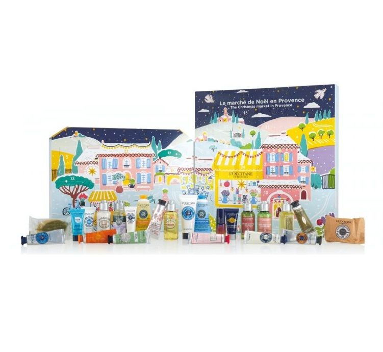 L’Occitane Classic Calendar |售价 £53 | 英国推出日期：24/9 | L’Occitane分别推出2款圣诞倒数月曆，Classic的这款定价较低，亦有24款产品！人气润手霜、髮膜、护唇膏及身体润肤产品都包括其中。现已可于英国L’Occitane官网登记，届时可提早预订。