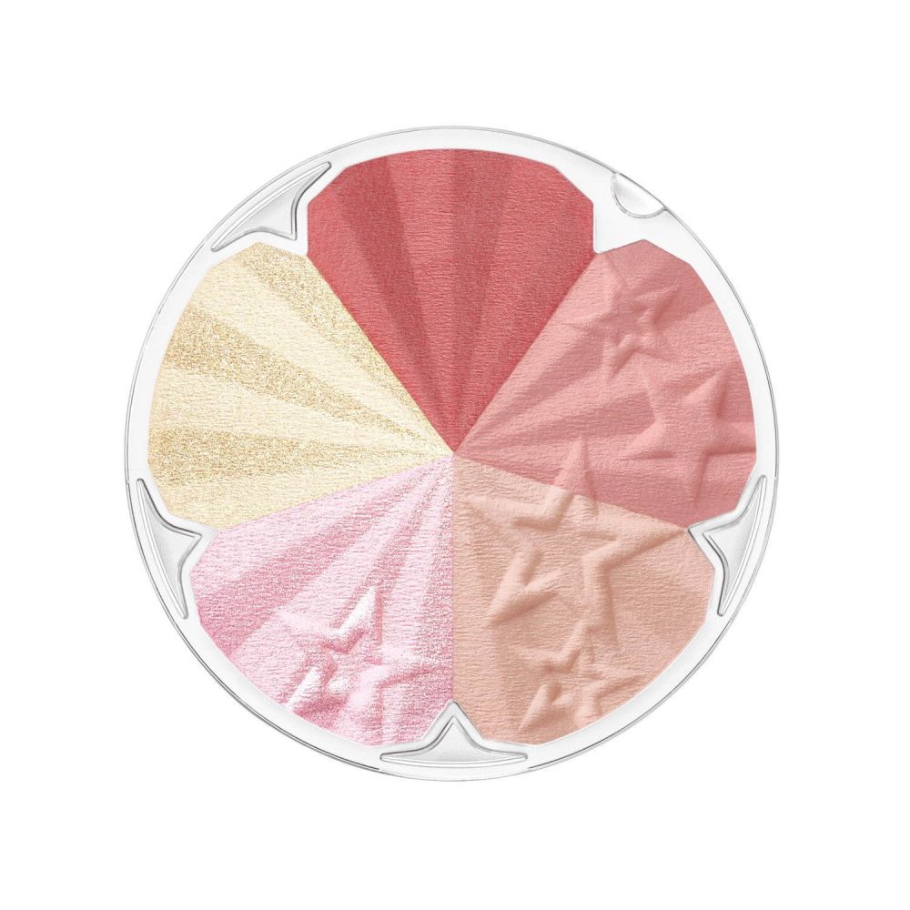 JILL STUART Bloom Mix Blush Compact Dazzling Wonderland：具有5种柔和色彩的胭脂，可打造自然透亮的妆容。