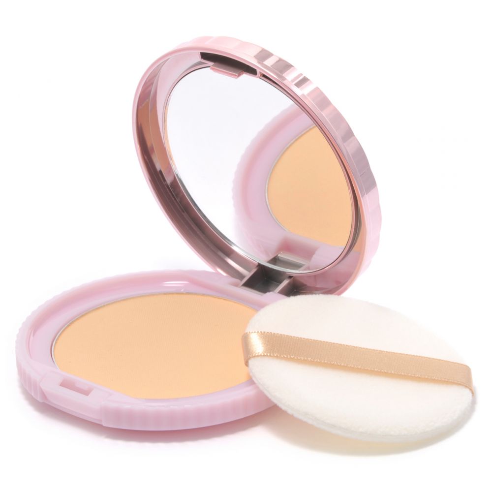 Transparent Finish Powder 透亮珍珠粉饼 $138（PN Pearl Natural 自然珍珠色）柔和的珍珠光泽，有助去除面上偏黄气色。蕴含抑制油光粉末，吸走多余油脂，令肌肤保持滋润，单独使用时可简单洁面就可卸除。