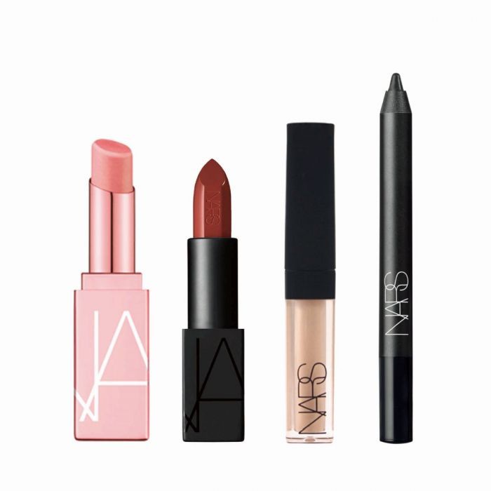  NARS 美唇彩妆套装 $525 (原价：$752) Afterglow 护唇膏 - ORGASM ｜Audacious唇膏 - MONA ｜迷你持久显色眼线笔 ｜迷你光亮柔滑遮瑕霜