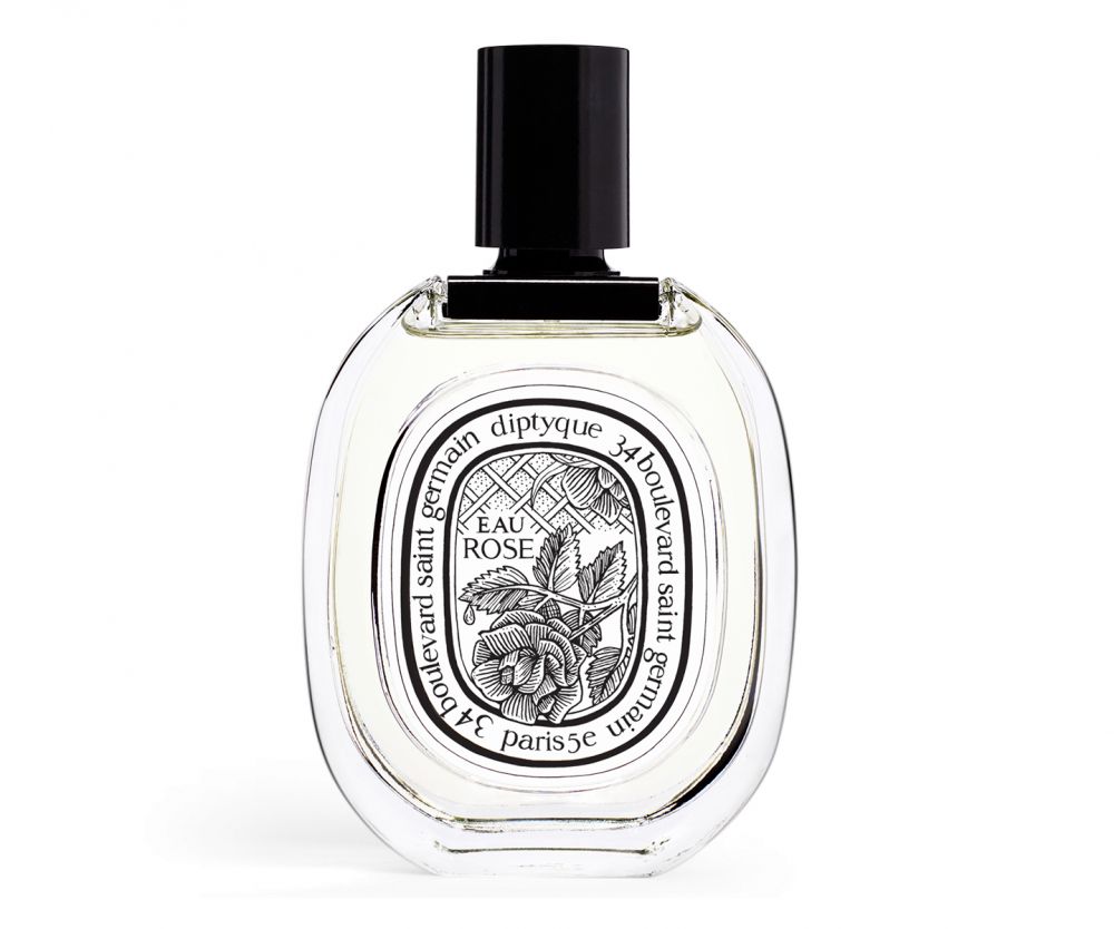 玫瑰香水推荐7：Diptyque Eau Rose Eau de Toilett售价 HK$1150 | 容量 100ml。 玫瑰之水绝对称得上是品牌的代表香调。