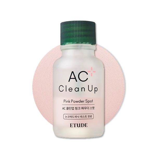 6. ETUDE HOUSE AC Clean Up Pink Powder Spot 港币115 来自ETUDE HOUSE的这款急救水蕴含柏树水成分，能帮助消炎抗菌，更可以抑制油脂分泌，即使是受刺激的皮肤也可以使用，能帮助纾缓和镇静，重点修护患处。