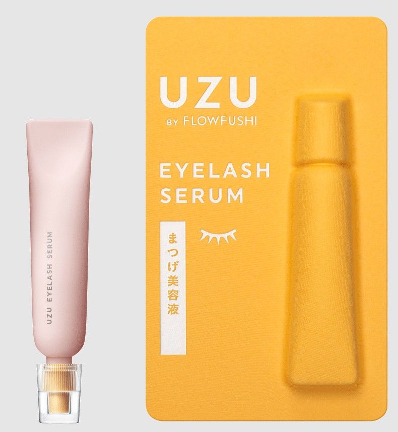 UZU BY FLOWFUSHI EYELASH SERUM｜1,650円：UZU的睫毛增长液，能有效加速血液循环，除了能为睫毛保湿外，更能打造浓密纤长的效果。