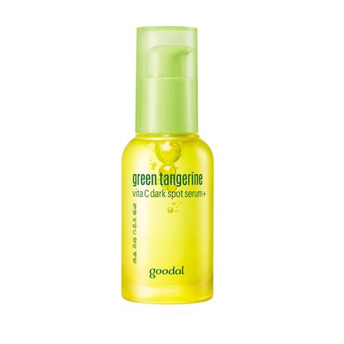 7. goodal green tangerine V Dark Spot Serum 30 ml｜日元2970︰ goodal是韩国化妆品品牌Clio旗下的护肤品牌。成分获得高评分，具有保湿、抗炎、美肌效果。使用后平均毛孔数量减少了，但测试结果可能视仪器而异。