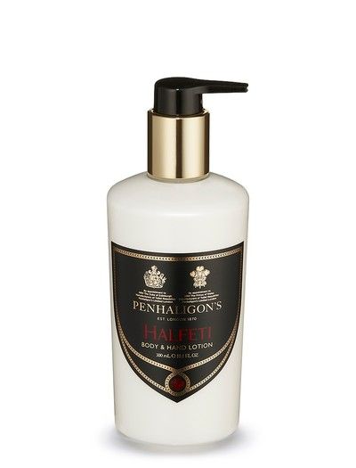 9. Penhaligon's Halfeti 黑玫瑰。HALFETI BODY & HAND WASH 300 ml £38 （约HK$411）|HALFETI BODY & HAND LOTION