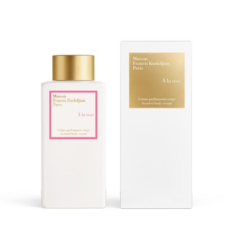 8. Maison Francis Kurkdjian Paris 皇后玫瑰。 À la rose SCENTED SHOWER CREAM 价格以官网为準 | À la rose SCENTED BODY CREAM 价格以官网为準 。