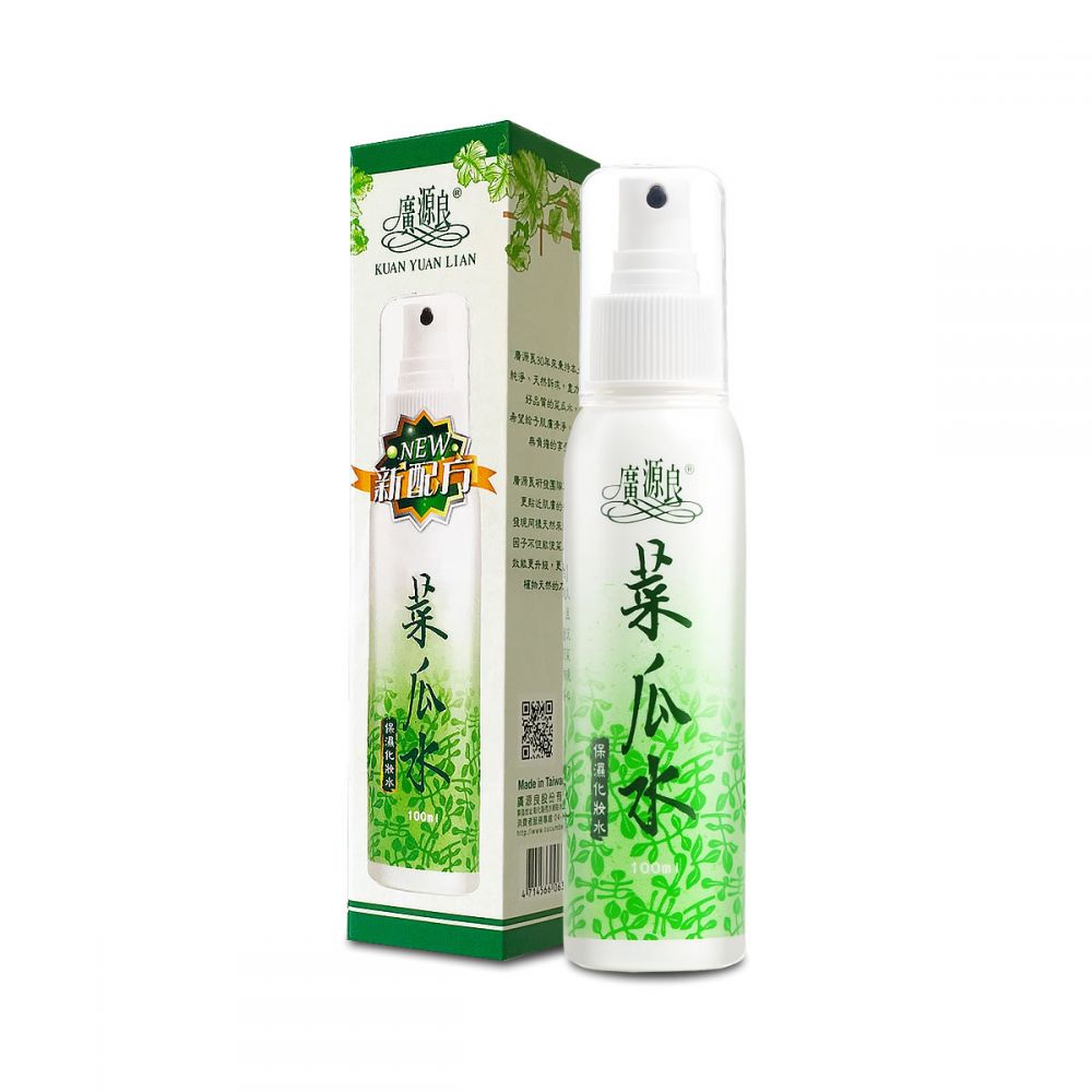 【第6位 广源良菜瓜水 容量：100mL|价格：HK$50】这款爽肤水内含丝瓜植物提取物，拥有天然的保湿因子，不但令肌肤维持滋润保湿效果，更有助纾缓乾燥、过敏、脱皮、发痒等常见肌肤问题。