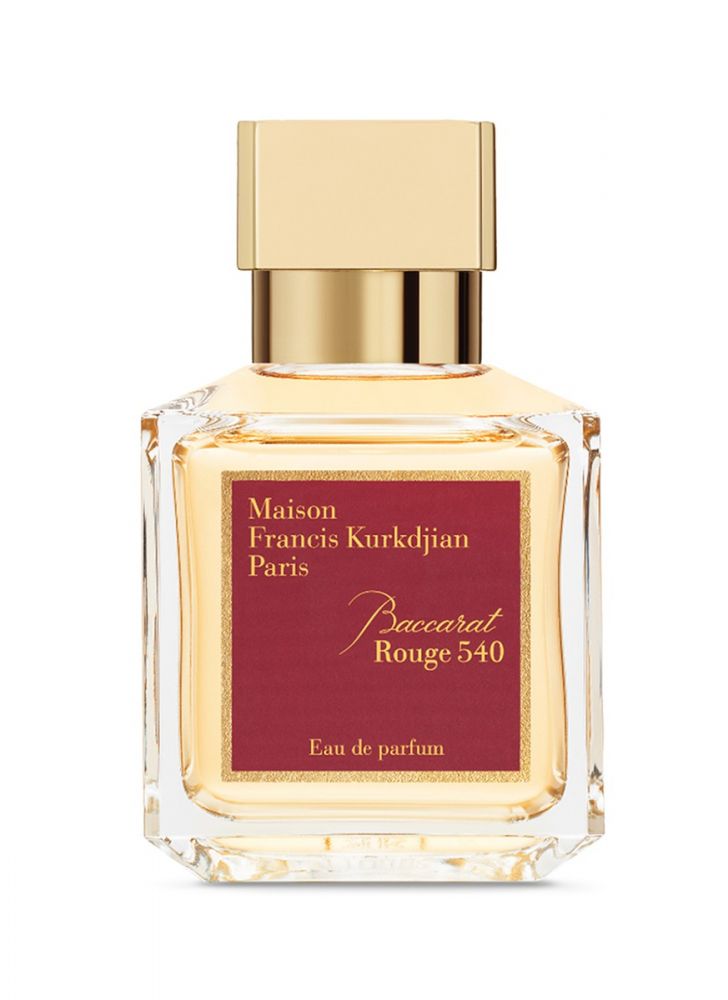 Maison Francis Kurkdjian Baccarat Rouge 540 （HK$2250 | 70ML） 独特的东方花卉香型，适用于男性和女性。该款香水最初于2014年推出，并于2016年再度发布。