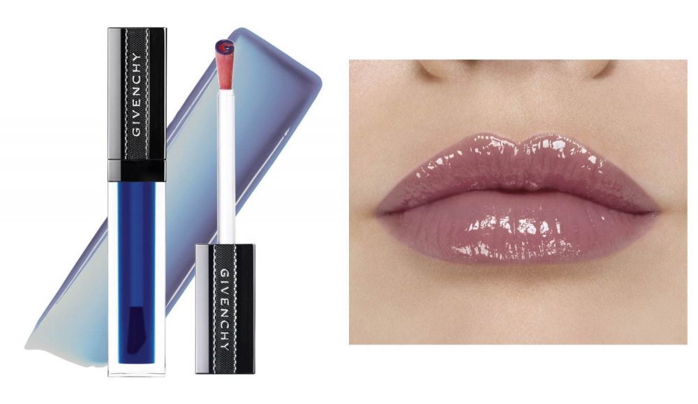 Gloss Interdit Vinyl Extreme Shine Lipgloss (3,700円＋税)：除了#N25外，GIVENCHY亦推出了#N26限定色号，透明的钴蓝色就像黎明时的天空一样，而且亦会根据个人的pH值而变成不同的玫瑰粉红色。