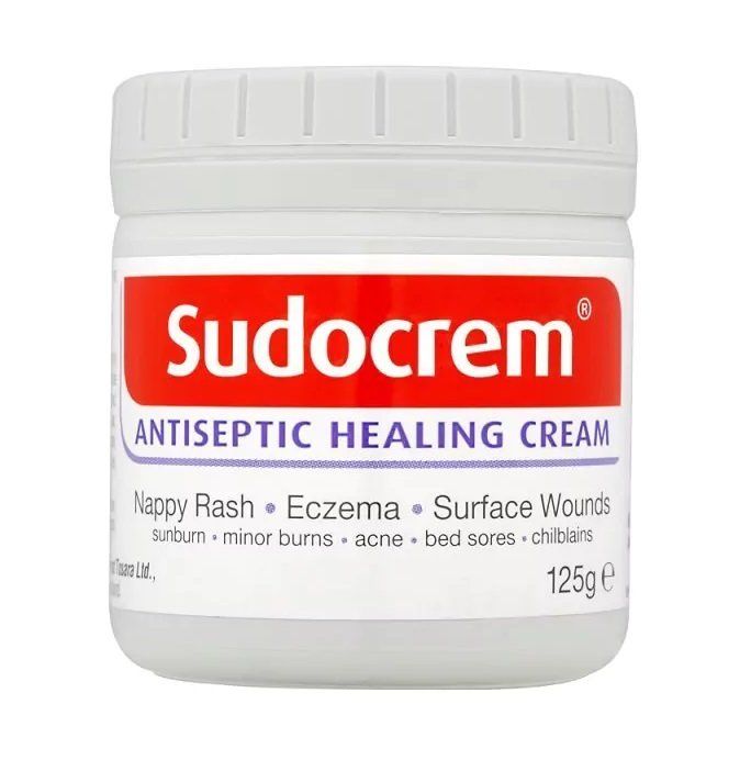 5. Sudocrem 万用膏 125g | $ 66 这款修复膏是即使婴儿也能使用，可以舒缓宝宝臀部长疹子的问题！因此成分相当温和，具有滋润作用的低过敏性羊毛脂，更加入很好的修护成分，以及帮助对抗细菌感染。