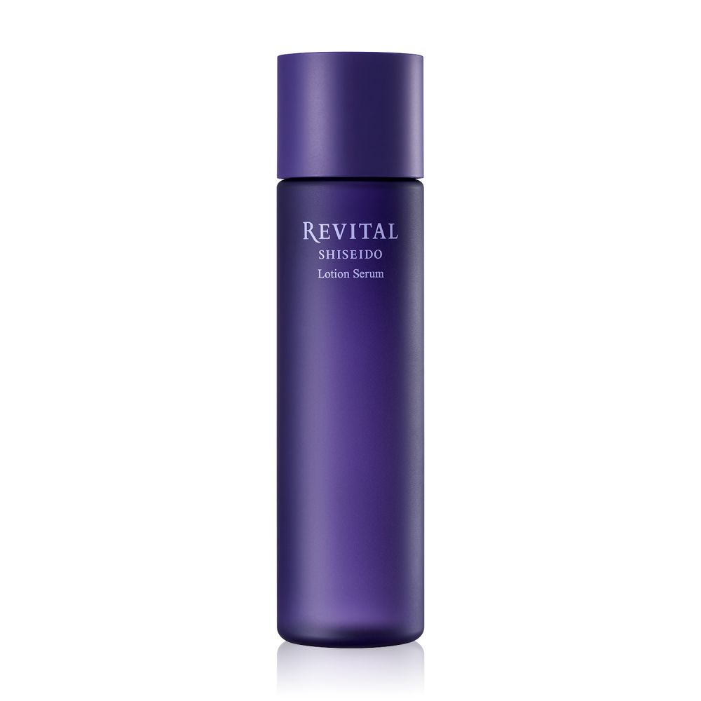 导入精华类别 Top 3. SHISEIDO Revital Lotion Serum /加入即使在紫外线强烈的环境中也能生存的紫色植物，具备高保湿能力、抗炎和镇静功效，能瞬间渗透肌肤，深入角质层，令肌肤重获新生。