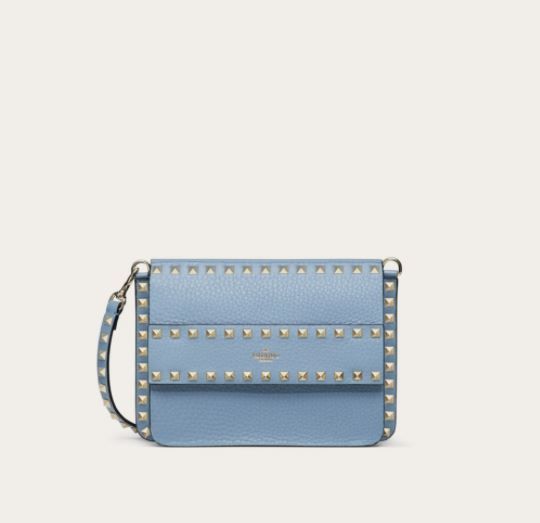 SMALL ROCKSTUD GRAINY CALFSKIN CROSSBODY BAG 原价HKD 12900 | 特价HKD 7740 (-40%)