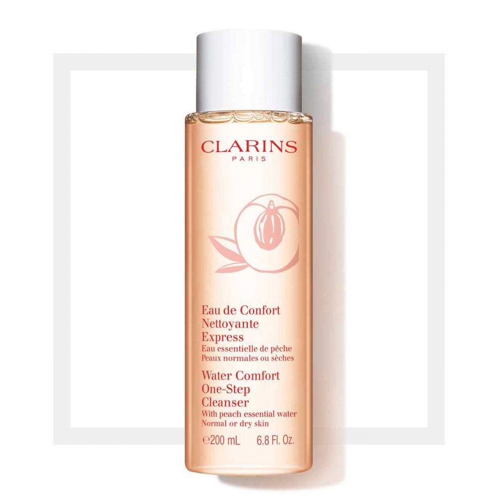 CLARINS 水凝速效洁面液 200ml HK$260 | 这款洁面夜具备去除污垢和淡妆的功效，不需要后续清洗，使用过后肌肤瞬间恢复柔软滑嫩。