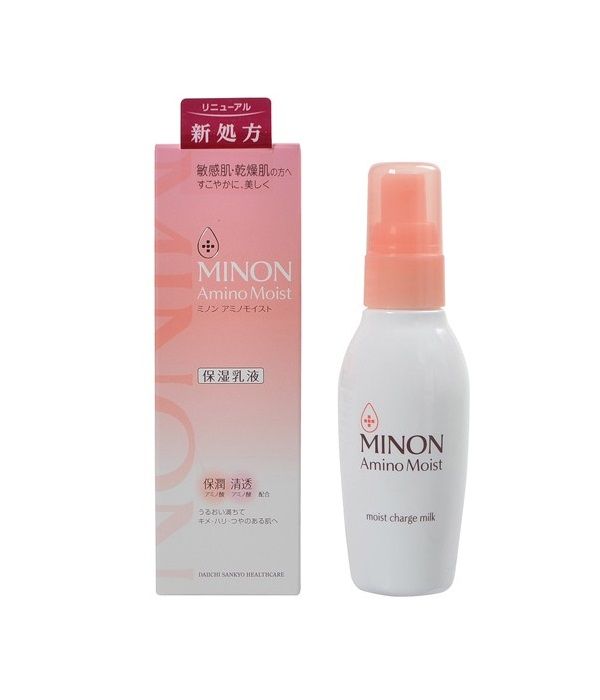 乾燥肌乳液1/ MINON长效保湿乳液100g│HK$228；专为敏感肌及乾燥肌而设，蕴含11种锁水美容的氨基酸配方，能瞬间渗透到肌底，滋润乾燥的角质层，以及强化肌肤屏障及防御功能。乳液质地，用后非常保湿滋润，但不会感到黏腻，适合所有肤质使用。