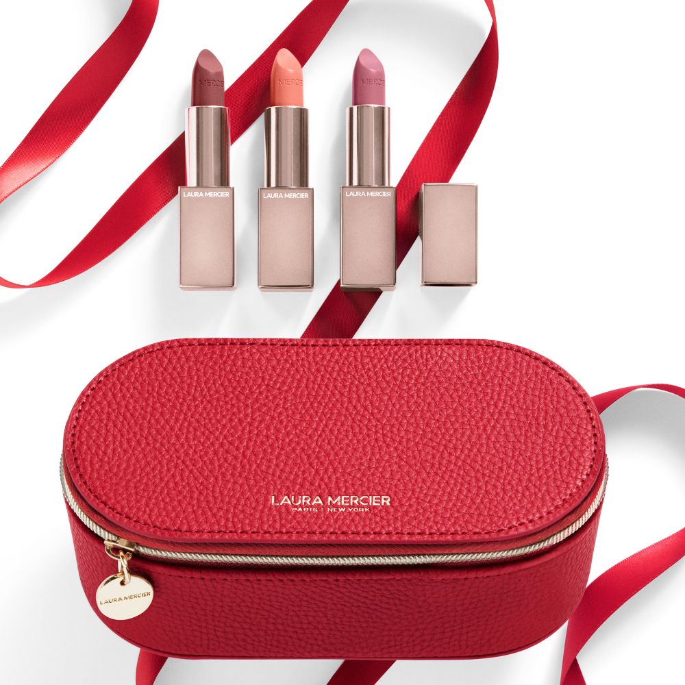 玫瑰圆舞极致丝滑唇膏套装 Pas De Trois Rouge Essentiel Triplet HK$ 530 (价值: HK$780)