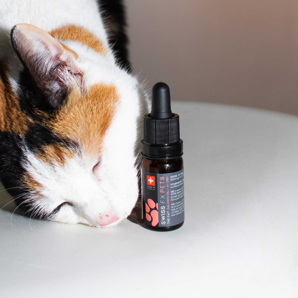 SWISS FX The Cat with 3% CBD & Salmon Oil HK$380/10ml (300mg)