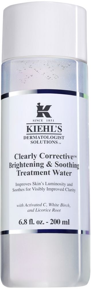 kiehl's 医学维 C 亮肌柔肤水 200ml | HK$310 这是与kiehl's皇牌产品医学维 C 淡斑精华同系列的爽肤水，蕴含甘草根萃取、亮肌矿物质、活性维他命 C，能够达到24小时保湿，更可以有助击退暗哑，提升透亮度。