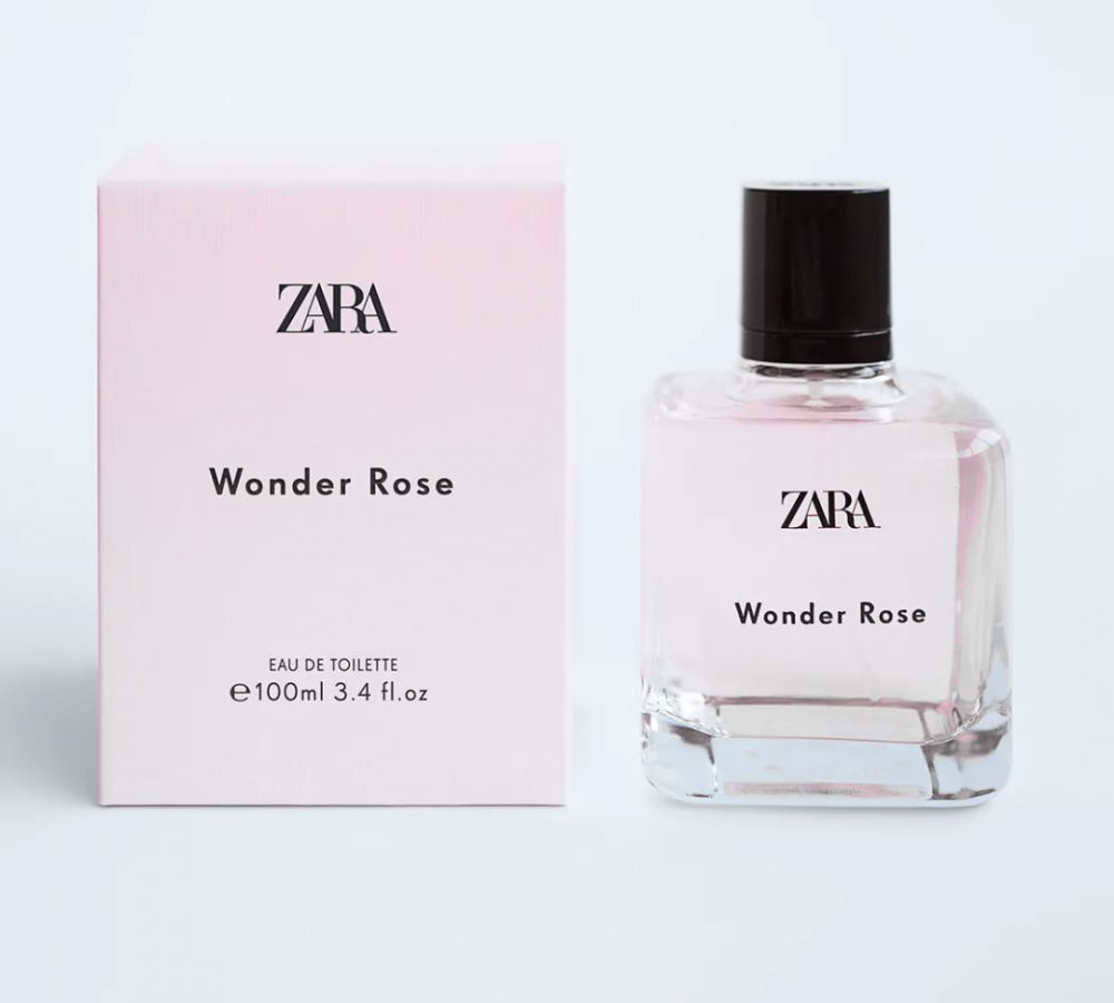 5. ZARA WONDER ROSE 售价HKD 49 | 10ml；售价HKD 139 | 100ml。 这款水果香调淡香水融合梨子、红浆果和香草，香气持久且细腻柔美。