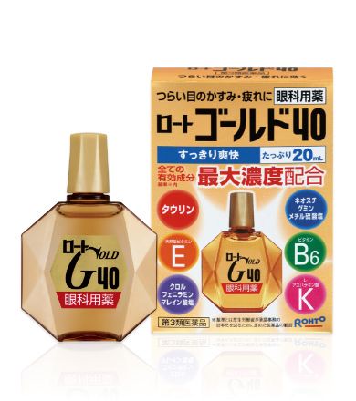 乐敦Gold40眼药水｜858円