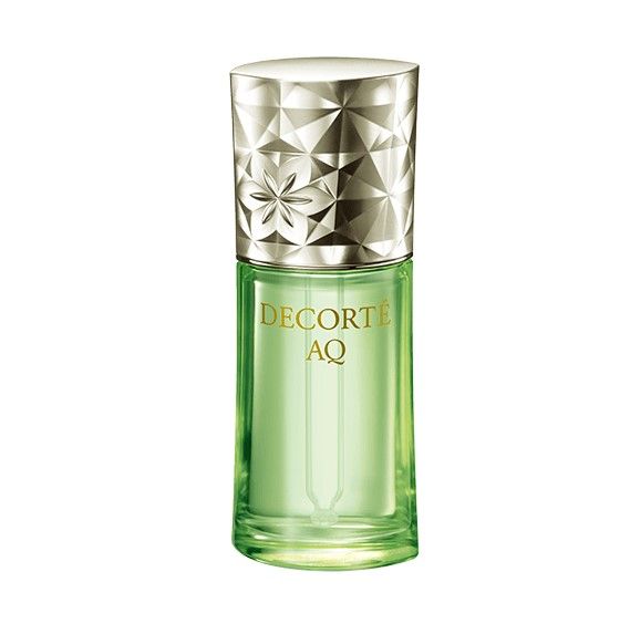 DECORTÉ AQ Botanical Pure Oil (HK$1,020/40ml)：精华油的成分配合高浓度白黧豆萃取液，能有效令肌肤调整至健康的状态，即使是乾燥暗哑的肌肤，亦能回复饱满，质地清爽而且亲和性高，能有效锁紧肌肤水分。(使用方法：晚上于化妆水后使用，取约3滴的份量于掌心，轻轻涂抹肌肤。)