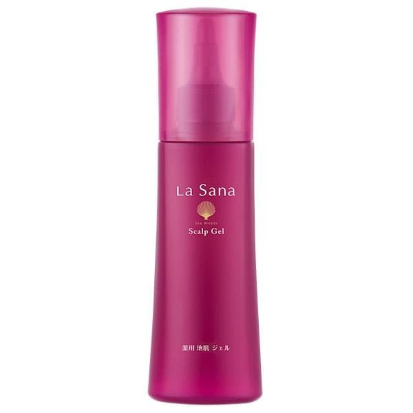 La Sana Scalp Gel(￥5000/50ml) 蕴含高浓度海藻提取物，可以解决多种头皮状况，例如针对发炎、乾燥及脱髮问题。