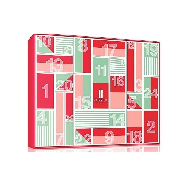 CLINIQUE ADVENT CALENDAR 2025 | £90 CP值高的CLINIQUE圣诞倒数月曆，是不少女生心中的「最佳圣诞月曆」，34件畅销人气化妆及护肤品，送礼或自用也一流。同样在英国地区将于11月推出。