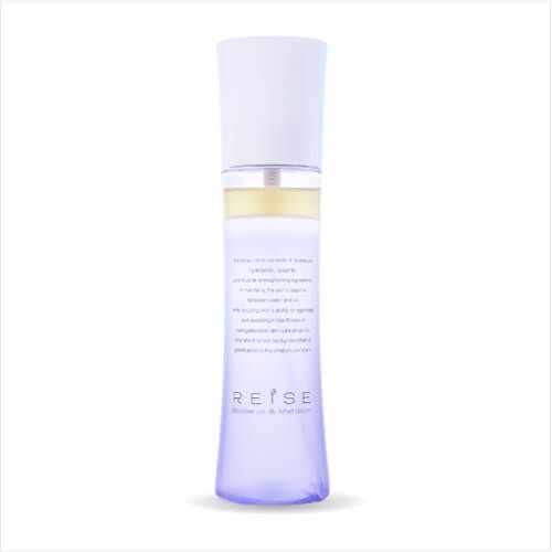 REISE美容液｜4,070日元/120mL：这支水油乳液在日本很受欢迎！能有交软化肌肤及软化角质的功效，一支便能解决大部分的肌肤问题。