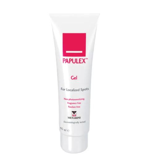 5. PAPULEX™ GEL 港币249 来自法国的PAPULEX™ GEL拥有抗菌成分、维他命B3以及控油的成分，这款gel状的产品质地十分清爽，不会造成脱皮的问题，可以重点祛痘、减少发炎，更可以减少暗疮印的形成。