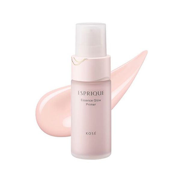 ESPRIQUE ESSENCE GLOW PRIMER (2600円/30g)：ESPRIQUE妆前底霜加入了90%精华液，能有效改善肌肤乾燥、破裂、毛孔和暗沉等问题。