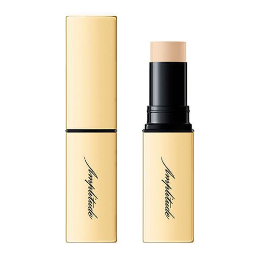 [第3名]Amplitude Complete Fit Powder Stick Foundation (售价以官方网站为準)：粉底膏质地顺滑轻薄，使用后能令妆感贴服自然，而且亦能有效遮盖毛孔和瑕疵位置。